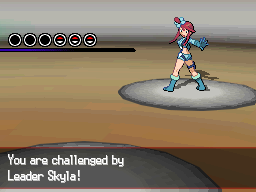 Pokemon Black White Skyla Gym Leader