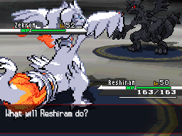 Pokémon Black White Zekrom