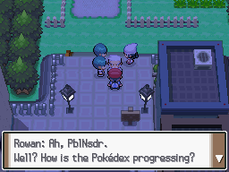 Pokemon Platinum Looker NPC