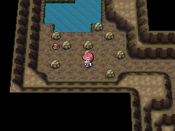 Platinum Pokemon Cave Lake