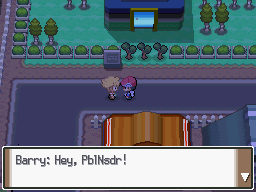 Pokemon Platinum Barry Encounter