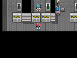 Pokemon Platinum Galactic Building Hallway