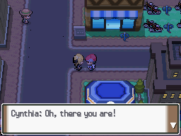 Pokemon Platinum Cynthia 