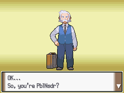 Pokemon Platinum Rowan