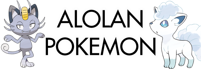 Pokémon Sun & Moon - Alola Form Pokémon