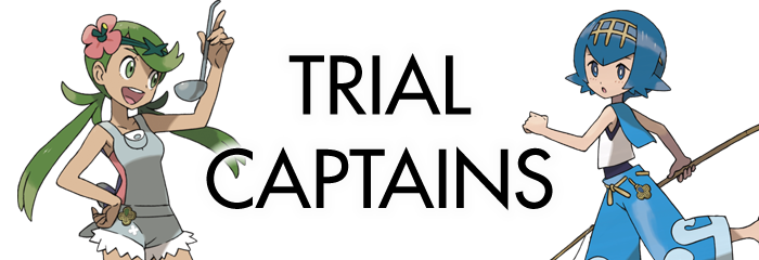 Análise de Personagens - Alola - Trial Captain Mallow